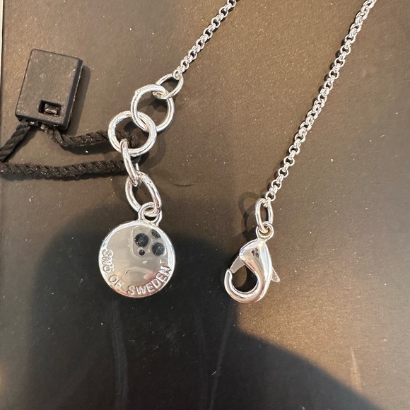 Sno of Sweden nwt roots necklaces silver as seen on people magazine - Picture 3 of 6